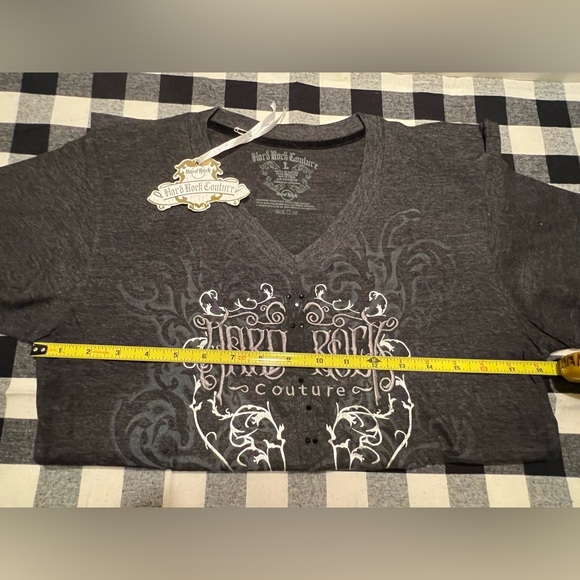 NWT WOMEN’S HARD ROCK COUTURE ROME T-SHIRT. - Picture 9 of 12